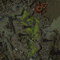 La mappa della frontiera Grenz La mappa della frontiera Grenz